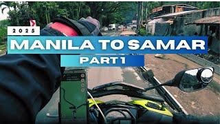 Manila to Samar 2025 | Honda Beat V2 | Long Video Cut | Part 1