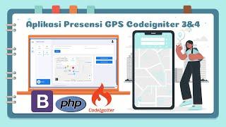 Aplikasi absensi pegawai dengan GPS berbasis website menggunakan PHP 7 dan Codeigniter 4 & 3