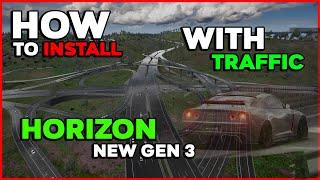 HOW TO INSTALL HORIZON NEW GEN 3 MAP WITH TRAFFIC FULL GUIDE (ASSETTO CORSA)