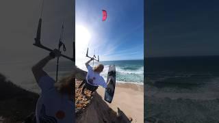 This man is crazy  Jump of a Cliff with a kite