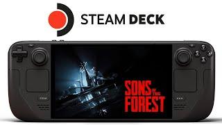 Sons of the Forest 1.0 Steam Deck | FSR 3.0 | SteamOS 3.5