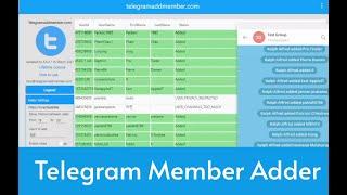 Telegram Member Adder