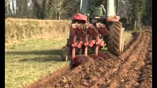 Massey Ferguson 5455 ploughing