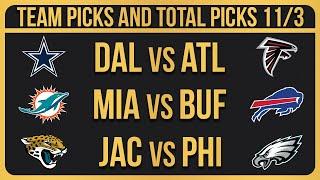 FREE NFL Picks Today 11/3/24 NFL Week 9 Picks and Predictions