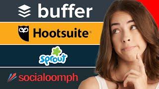 Buffer vs Hootsuit vs Sprout vs Social Oomph for Social Media Management!