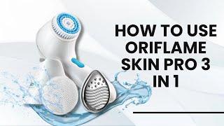 How to use Oriflame Skin Pro 3 in 1