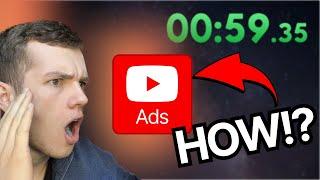 Creating A YouTube Ad In 2:45 min. - Speedrun World Record