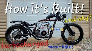 Turbocharged Mini Bike - How it's Built!