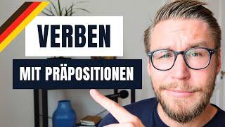 Deutsche Verben mit Präpositionen B2, C1 - mit Übung | Learn German