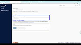 cPanel Jupiter theme  create subdomain and add addon domain