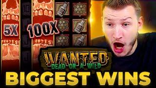 MAX WINS AND WILD PAYOUTS!  Biggest Wins on Wanted Dead or a Wild 