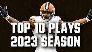 Top 10 Plays of the 2023 Regular Season | Cleveland Browns