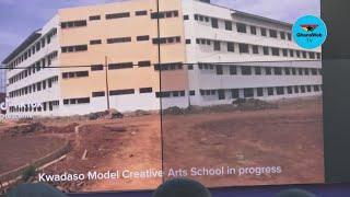 First creative arts SHS at Kwadaso at 70% completion