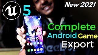 UE5 Complete Android Game Export From Unreal Engine Full Guide & Setup android game export ue5 easy