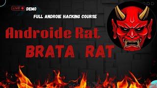 BRATA Android RAT Steals Banking Info in Real Time (Remote Acess Trojan)100%Real work Live Demo