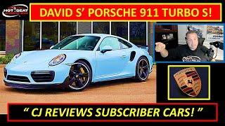 CJ Reviews a subscriber's Porsche 911 Turbo S! #porsche #supercars #sportscar #carreview #cars