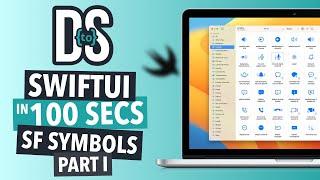 SwiftUI Basics: SF Symbols Part I in 100 Seconds