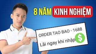 Order taobao, 1688, Nhập hàng trung Quốc, tìm nguồn hàng giá sỉ bán hàng online, kinh doanh online