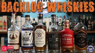 The Whiskey Dic Live: Drinking my Backlog