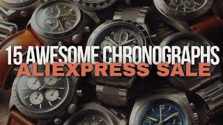 The Best Chronographs In the AliExpress Summer Carnival Sale