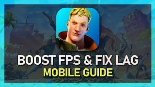 How To Fix Lag On Fortnite Mobile Android Chapter 5 Season 1