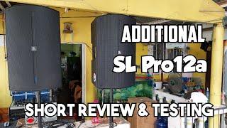 Additional sa Laruan Natin  SL Pro 12a Speakers