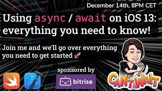 Using async / await on iOS 13: everything you need to know! 