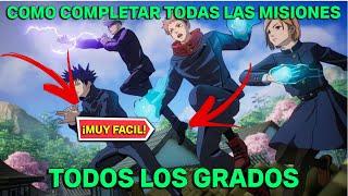 como COMPLETAR TODAS las MISIONES DE JUJUTSU KAISEN TODOS LOS GRADOS  ¡ROMPE LA MALDICIÓN! FORTNITE