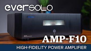 FIRST LOOK! Eversolo AMP-F10 Class A/B Stereo Power Amplifier | Perfect Match for A10 Streamer?! 