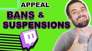 How To Appeal Bans And Suspensions On Twitch