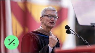 Tim Cook Talks Tech Privacy in Stanford University Commencement Speech