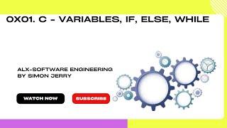 0x01. C - Variables, if, else, while  -  0x01. C - Variables, if, else, while. All solution