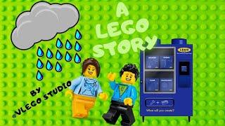 By @VLego Studio (A Lego Story) The story of the lego vending machine. Lego Stopmotion.