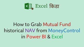 How to Grab Mutual Fund historical NAV in Power BI & Excel