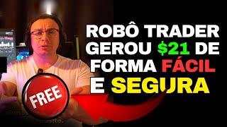 Raya: O Robô Trader que Ganhou $21 em Índices Sintéticos de Forma Fácil e Segura!