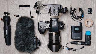 BEST 4K VLOG SETUP - GH5 Dual Mic Rig Review