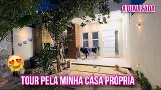 TOUR PELA MINHA CASA PRÓPRIA ATUALIZADA - DEPOIS DA REFORMA!! FICOU LINDA