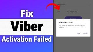 How To Fix Viber Activation Failed! (2023)