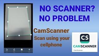 Paano mag-scan gamit Ang cellphone