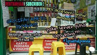 JAWABAN DAN TIPS UNTUK MEMULAI USAHA KONTER KHUSUS PEMULA .. !!!