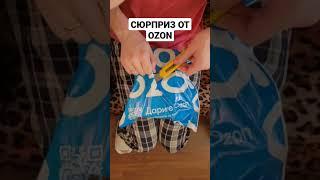 Сюрприз и подарок от #ozon Маркетплейс на удивил #приколы #смешно #ваучеллендж