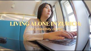 Ep 22: Living alone in Zurich // Q&A Can you get by without German? Making friends, moving process