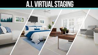 AI Staging for Real Estate... Too Good To Be True?!? VirtualStagingAI.app Review