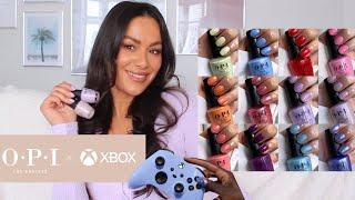 OPI XBOX SS22 COLLECTION - SWATCHING AND REVIEW | Beauty's Big Sister