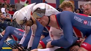 Men's Team Pursuit Finals - 2018 UCI Track Cycling World Championships