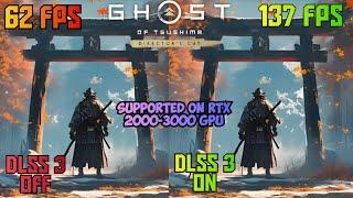 how to install dlss 3 frame gen for all rtx gpu in ghost of tsushima + extended gameplay