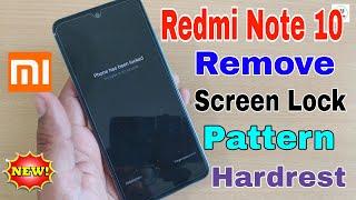 How to Unlock Pattern Redmi Note 10 || Remove Screen Lock Redmi || Unlock Pattern Redmi Note 10 Pro