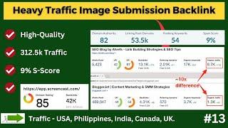 85+ DR | High Quality Image Submission Backlink | #imagesubmission Backlinks List 2024