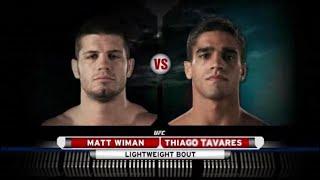 Matt Wiman vs Thiago Tavares