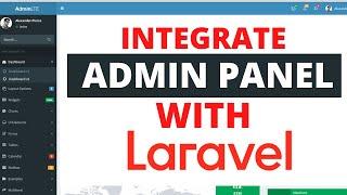 Laravel Admin Panel Setup | Laravel Admin Panel Tutorial